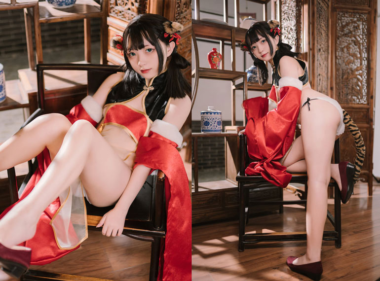 Ảnh Hot 18+ Cosplay Gái Đẹp Cosplay 花铃 虎团团 Set.01 Ảnh Hot 18+ Cosplay Gái Đẹp Cosplay 花铃 虎团团 Set.01