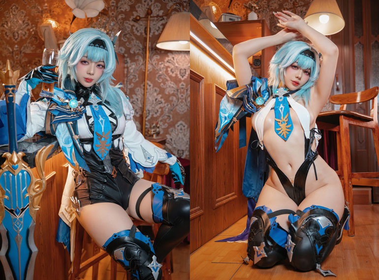 Ảnh Hot 18+ Cosplay Gái Đẹp Cosplay 九言 优菈 Eula Ảnh Hot 18+ Cosplay Gái Đẹp Cosplay 九言 优菈 Eula