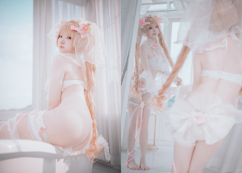 Ảnh Hot 18+ Cosplay G&aacute;i Đẹp Bambi 밤비, [DJAWA] God Mother Heket Destiny Child Set.02