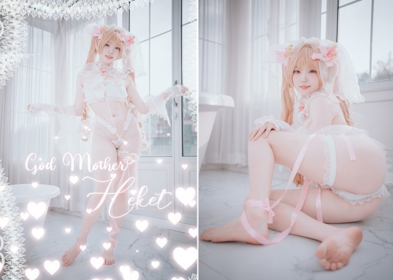 Ảnh Hot 18+ Cosplay G&aacute;i Đẹp Bambi 밤비, [DJAWA] God Mother Heket (Destiny Child) Set.01