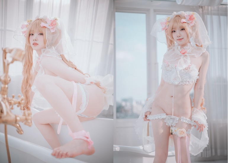 Ảnh Hot 18+ Cosplay G&aacute;i Đẹp Bambi 밤비, [DJAWA] God Mother Heket (Destiny Child) Set.02
