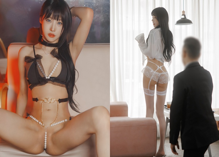 Ảnh Khi&ecirc;u D&acirc;m 18+ G&aacute;i Đẹp Taeri 태리, Bimilstory Vol.22 Voyeur Club Set.03