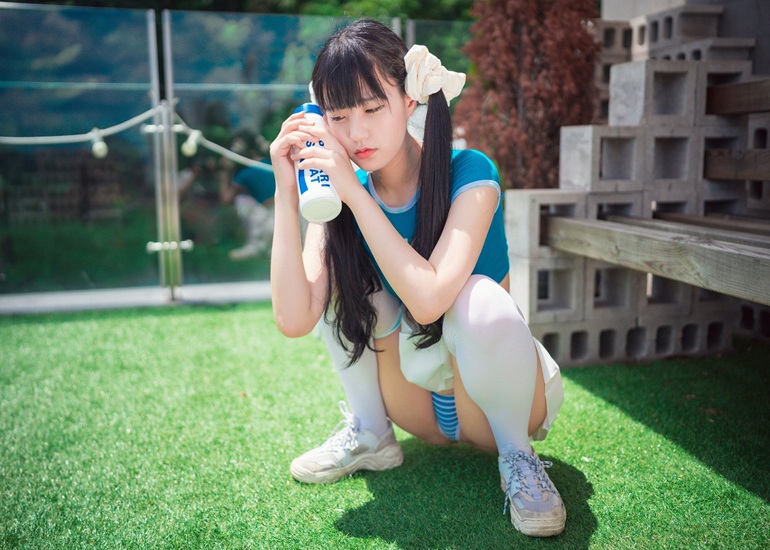 Ảnh Sexy G&aacute;i Đẹp Jeong Jenny 정제니, DJAWA &lsquo;Refreshing Summer&rsquo; Set.01