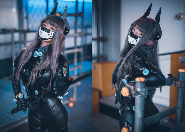Ảnh Hot 18+ Cosplay G&aacute;i Đẹp Maruemon 마루에몽, [DJAWA] GantZ Version A+B &ndash; Set.01