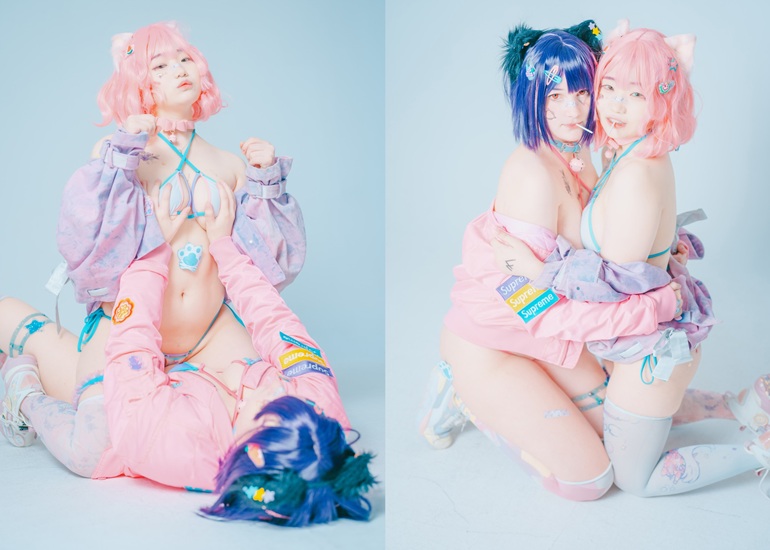 Ảnh Hot 18+ Cosplay G&aacute;i Đẹp Mimmi 밈미, Ceyatic [DJAWA] Pop Kitty Party Set.02