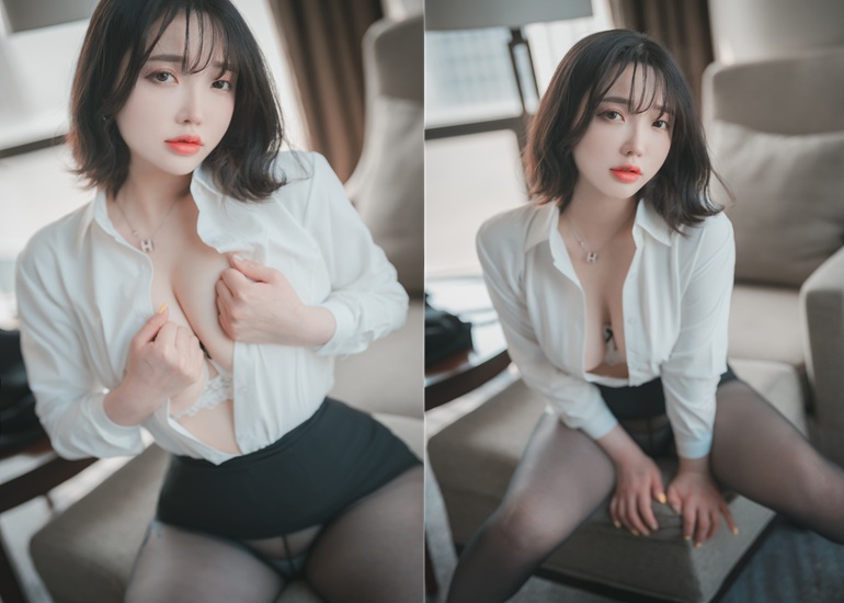 Ảnh Khi&ecirc;u D&acirc;m 18+ Son Yeeun 손예은, [DJAWA] Knotting Class #6 &ndash; Set.01