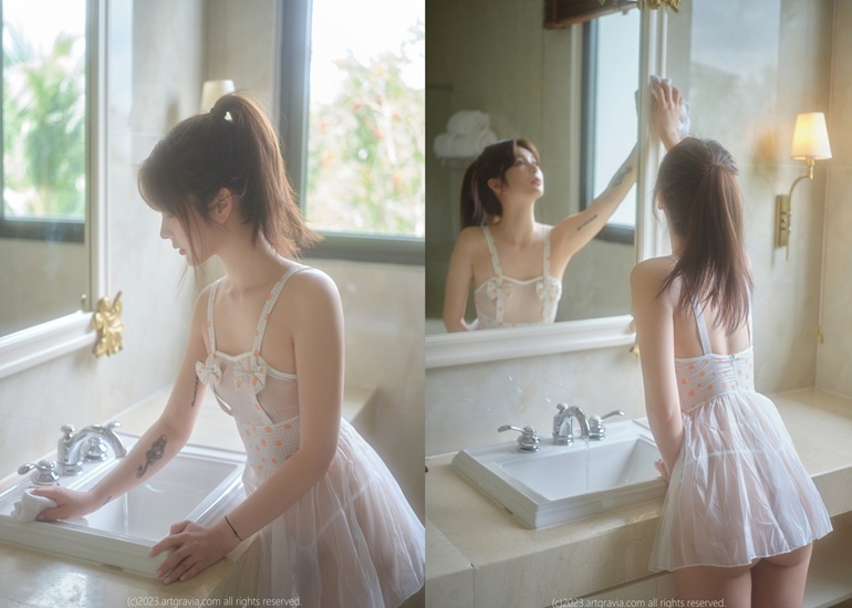 Ảnh Khỏa Thân 18+ Gái Đẹp JangJoo 장주, ArtGravia Vol.513 Photobook Set.01