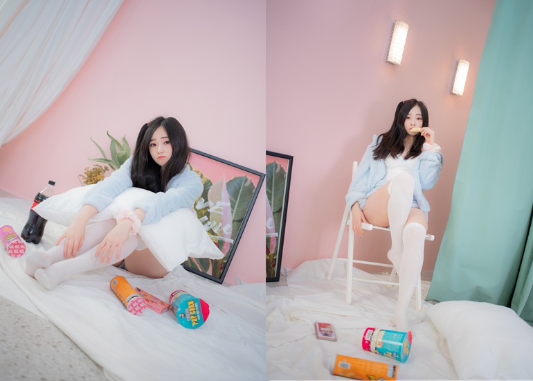 Ảnh Sexy G&aacute;i Đẹp Bambi 밤비, [CreamSoda] &ldquo;Today&rsquo;s&rdquo; Set.02