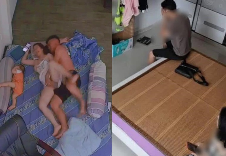 Clip Nóng 18+ Hack Cam Phòng Ngủ Hai Vợ Chồng Chịch Nhau Cạnh Con Trai