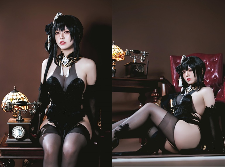 Ảnh Hot 18+ Cosplay Gái Đẹp Cosplay 半半子 镇海 奇响华