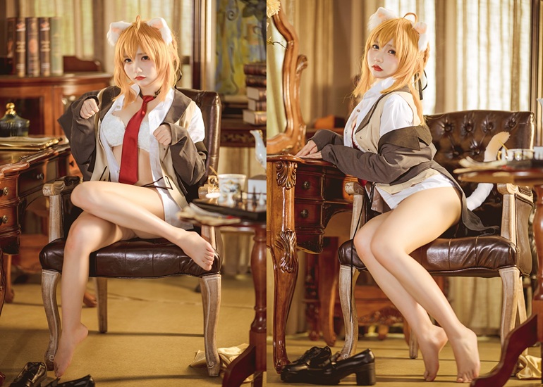 Ảnh Hot 18+ Cosplay Gái Đẹp 是一只熊仔吗 Cosplay 近卫昂