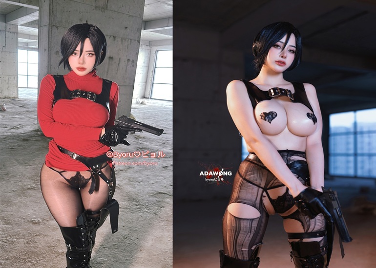 Ảnh Hot 18+ Cosplay G&aacute;i Đẹp Cosplay 日本性感萝莉Byoru エイダ・ウォン Ada Wong