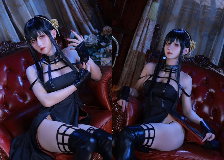 Ảnh Hot 18+ Cosplay G&aacute;i Đẹp Cosplay 桜满三时 约尔礼服