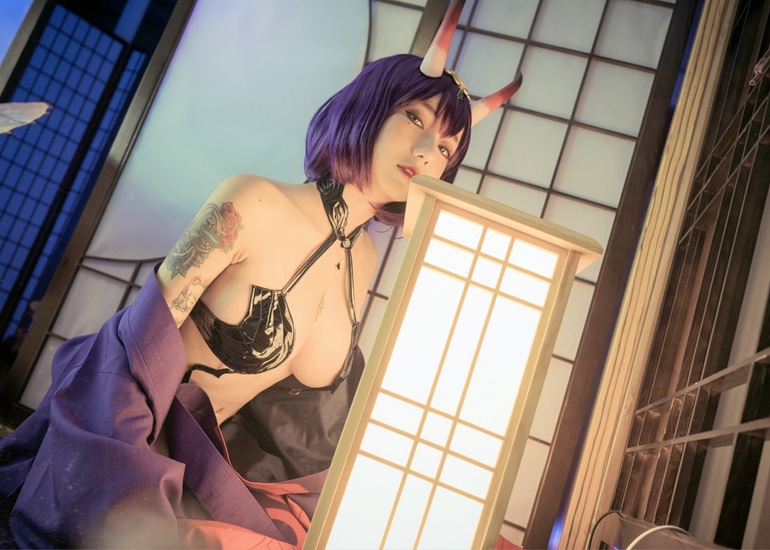 Ảnh Hot 18+ Cosplay Gái Đẹp Cosplay 洛丽塔大哥 酒吞童子