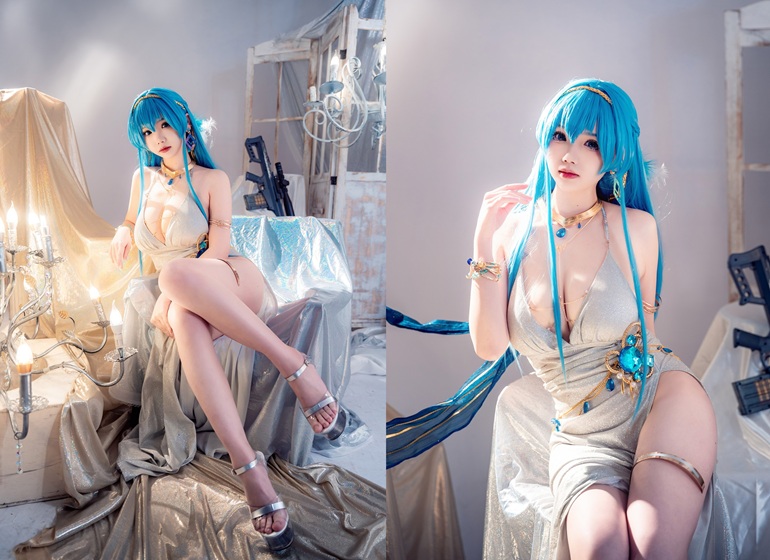 Ảnh Hot 18+ Cosplay G&aacute;i Đẹp Cosplay 雪晴Astra 水晶派对海伦
