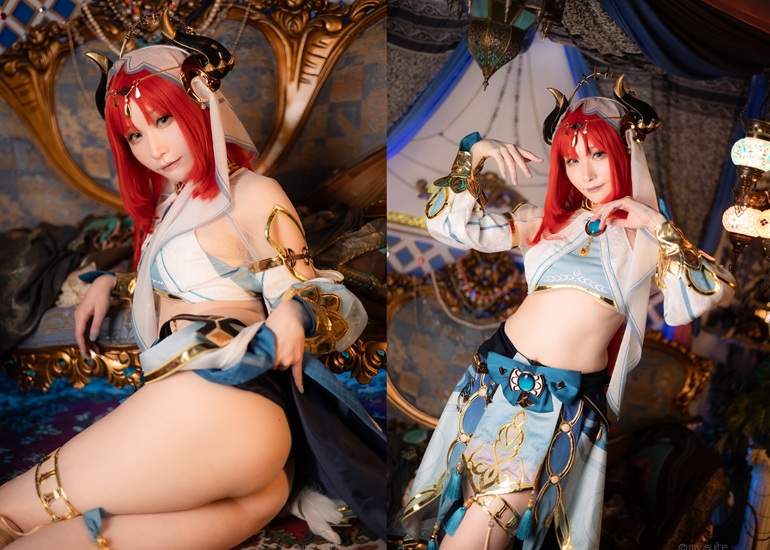 Ảnh Hot 18+ Cosplay G&aacute;i Đẹp Cosplay Atsukiあつき Dance 踊 Set.01
