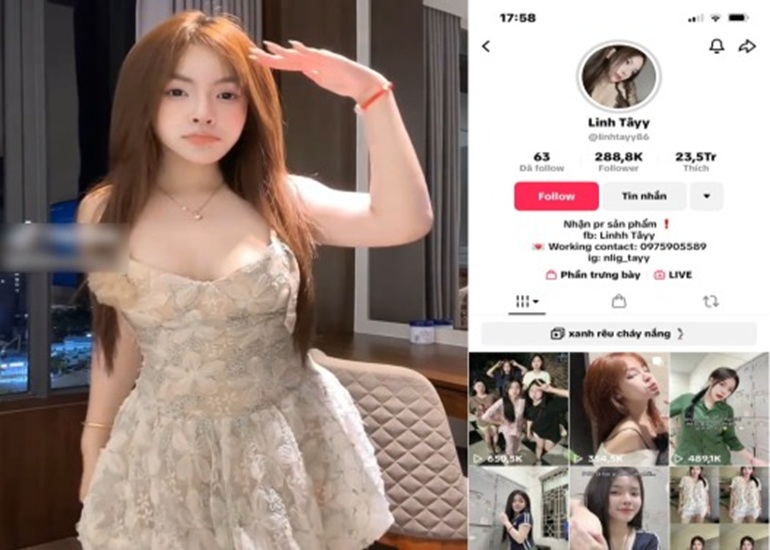 Clip Nóng 18+ Phát Tán Video Sex Tiktoker Linh Tây