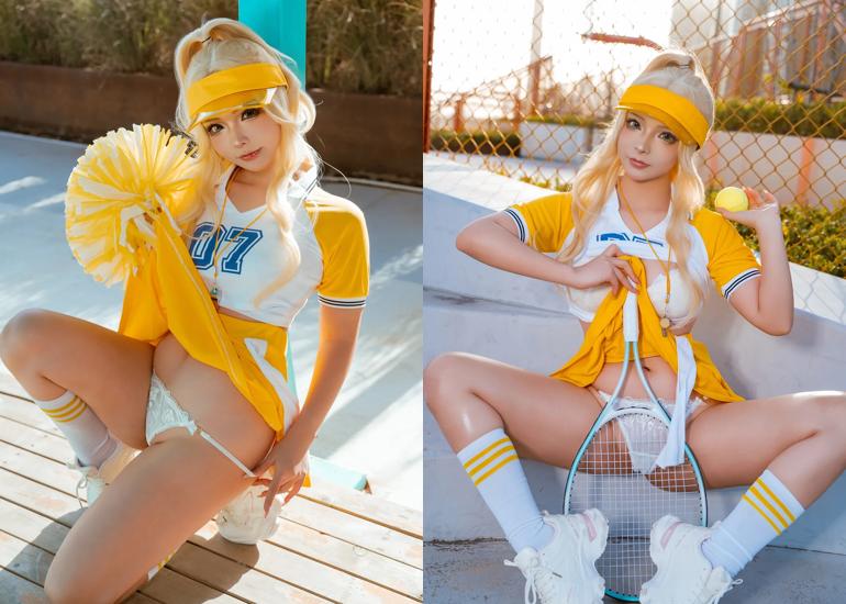 Ảnh Hot 18+ Cosplay Gái Đẹp Cosplay Yuuhui玉汇 – 维C时刻 Set.01