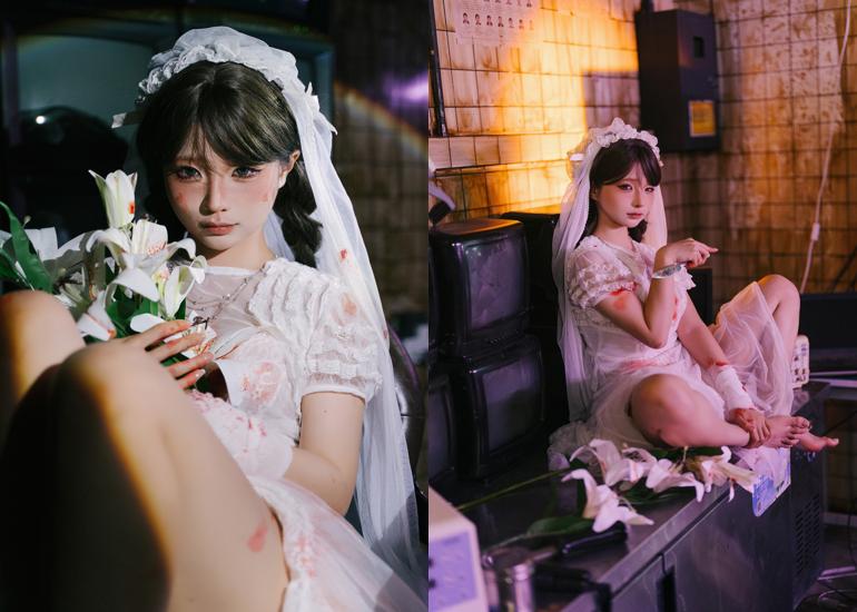 Ảnh Hot 18+ Cosplay G&aacute;i Đẹp Cosplay 蠢沫沫Chunmomo Boss Set.01