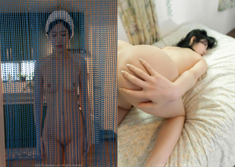 Ảnh Khỏa Th&acirc;n 18+ G&aacute;i Đẹp Haon 하온, ArtGravia 아트그라비아 Vol.524 Set.02