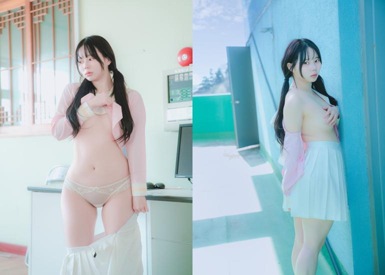 Ảnh Khi&ecirc;u D&acirc;m 18+ G&aacute;i Đẹp Myua 뮤아, Photobook &ldquo;Pure&rdquo;