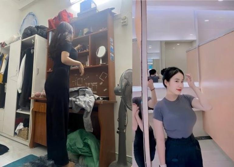 Em sinh vi&ecirc;n ĐH C&ocirc;ng Đo&agrave;n ngực to