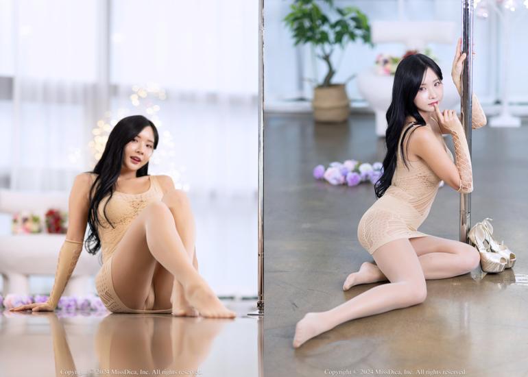 Ảnh Sexy G&aacute;i Đẹp Habin 하빈, MissDica Vol.10 &lsquo;Supple Knit Waves&rsquo; Set.01