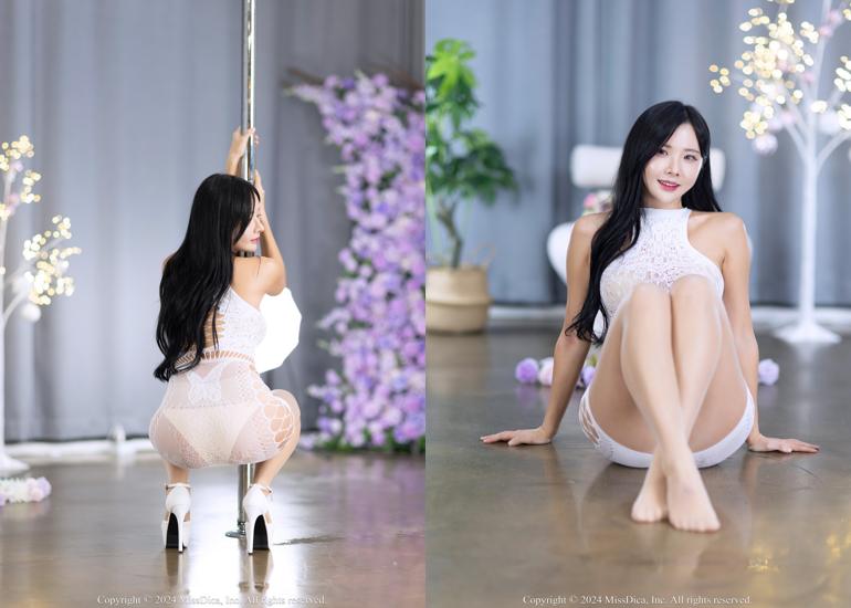 Ảnh Sexy Gái Đẹp Habin 하빈, MissDica Vol.10 ‘Supple Knit Waves’ Set.02
