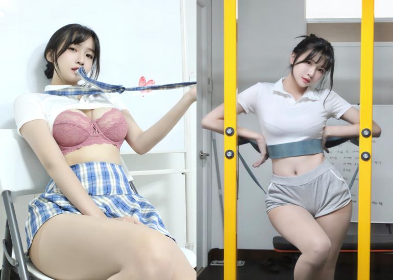 Ảnh Sexy Gái Đẹp Lee Ahrin 이아린, LIKEY Web Pictorial Set.01