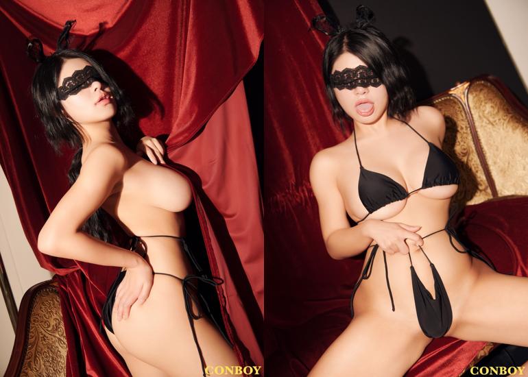 Ảnh Khi&ecirc;u D&acirc;m 18+ G&aacute;i Đẹp Robin 로빈, [Conboy] Vol.1 Dark Bunny Set.01