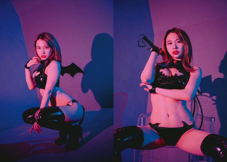 Ảnh Sexy G&aacute;i Đẹp Uhye 이유혜, [LIKEY] Happy Halloween Set.02