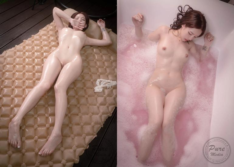 Ảnh Khỏa Thân 18+ Gái Đẹp Yeha 예하, Pure Media Vol.300 ‘Aroma Oil Syndrome’ Set.02