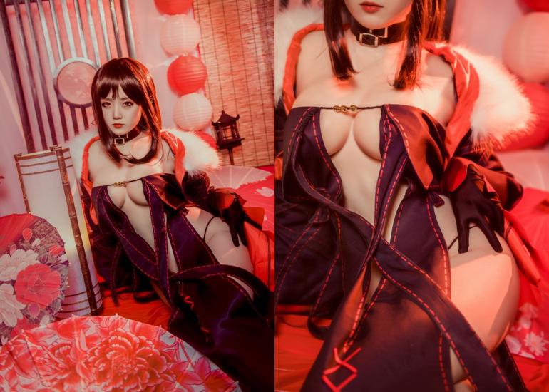 Ảnh Hot 18+ Cosplay G&aacute;i Đẹp [Akisoso秋楚楚] 虞姬 Hinako Akuta