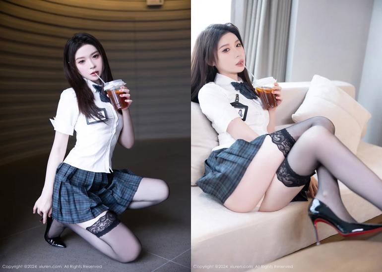 Ảnh Hot 18+ G&aacute;i Đẹp Trung Quốc XiuRen秀人网 No.9074 MengXinYue梦心玥